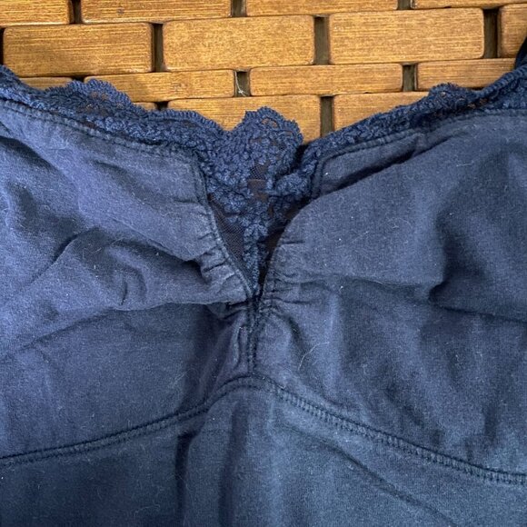 American Eagle Outfitters AEO Navy Lacy Camisole, XL - Picture 5 of 7